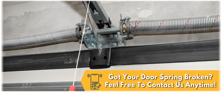 Broken Garage Door Spring Granite Bay CA